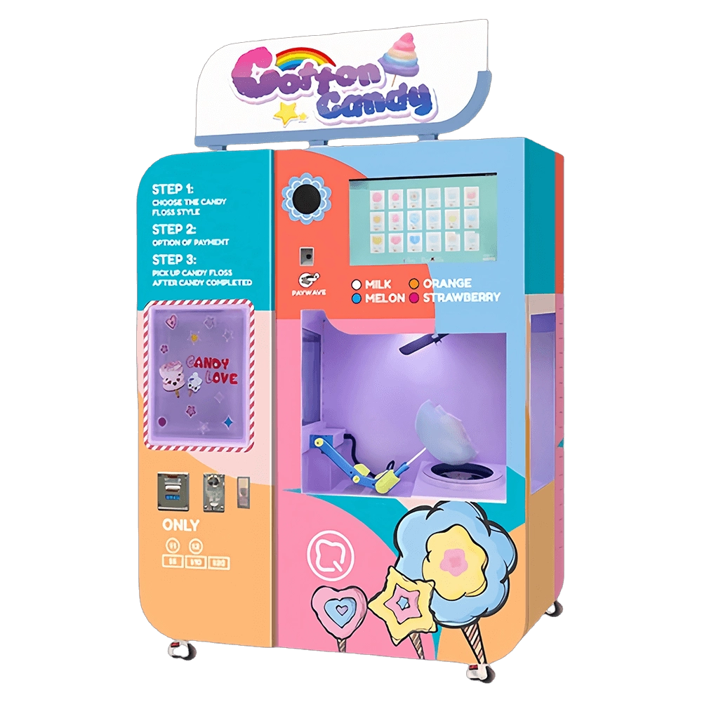 NewFuns - cotton candy making vending machine