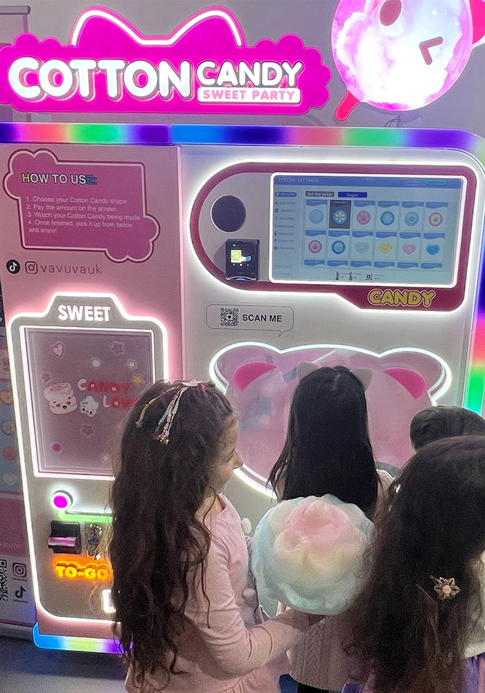 NewFuns - Entreprise de distributeurs automatiques de barbe à papa
