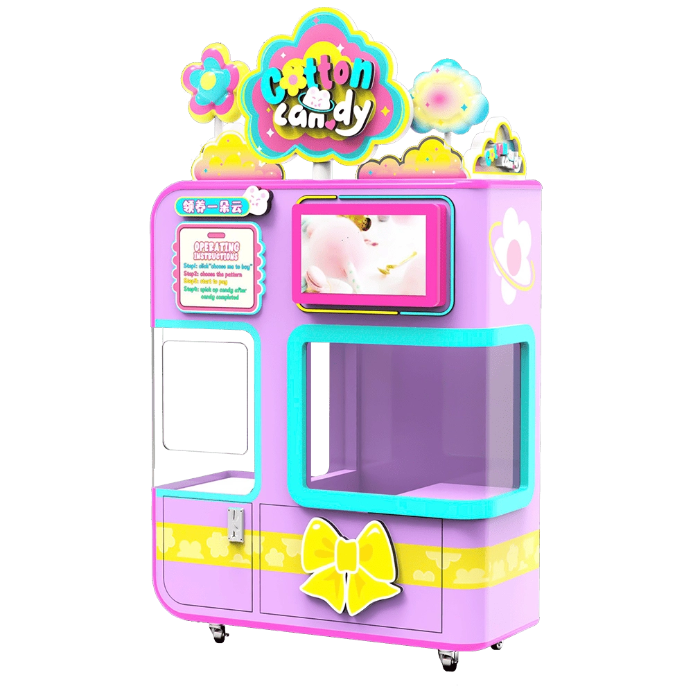 NewFuns - cotton candy vending machine manual