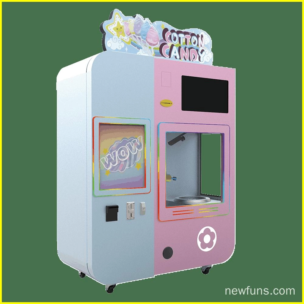 cotton candy vending machine business