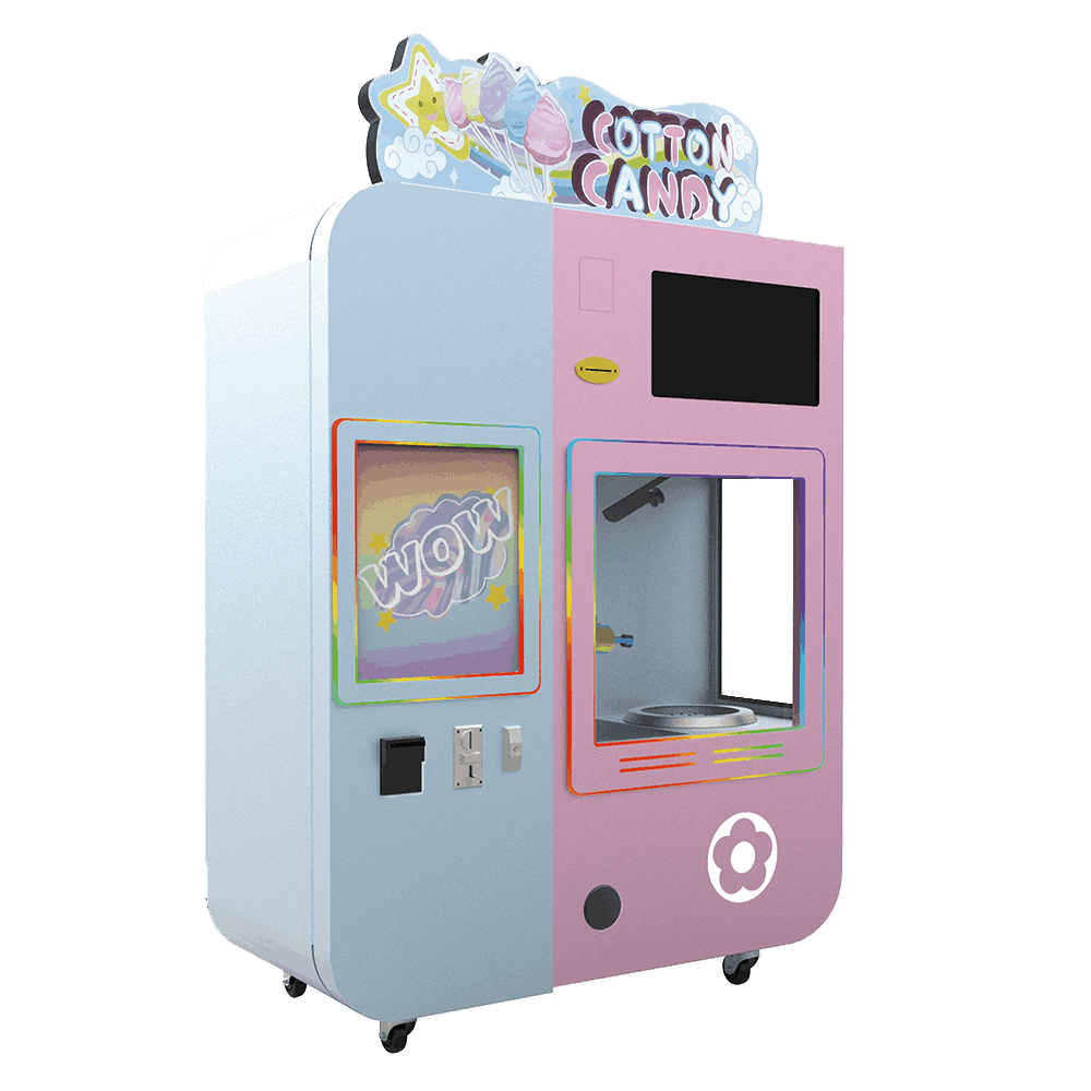 cotton candy vending machine business