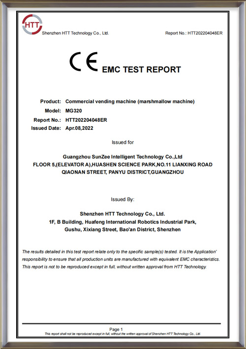 EMC-MG320 Report