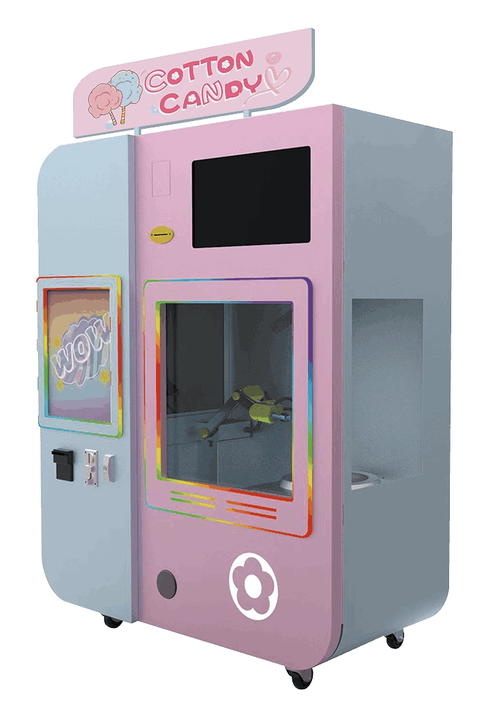 Automatic cotton candy Vending machine