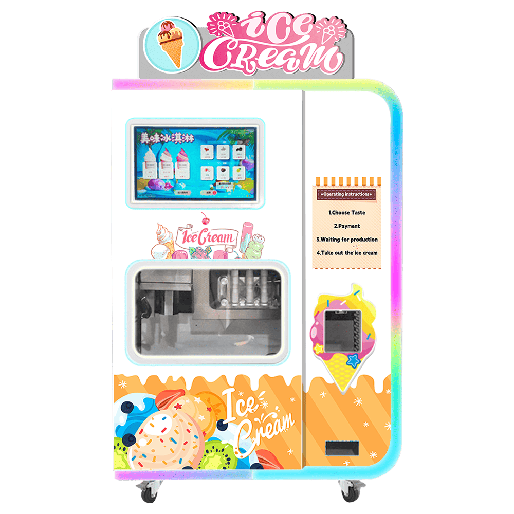 ice cream automatic vending machine
