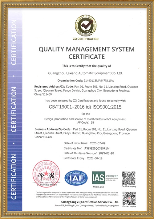 Nuovi Funs - ISO9001-2015 Nuovi Funs - ISO9001 2015