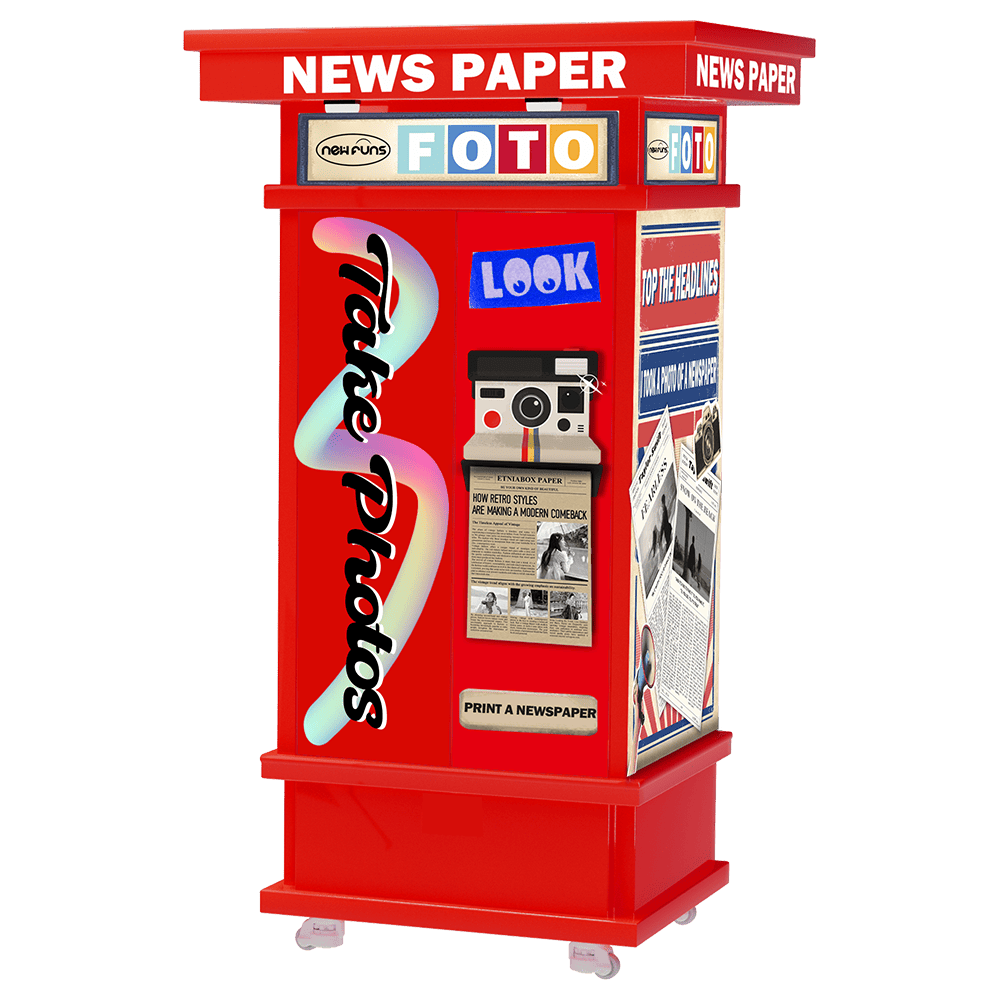 Newspaper Vending Machine 3