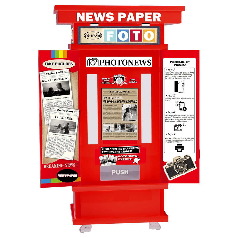 NewFuns - Newspaper Vending Machine