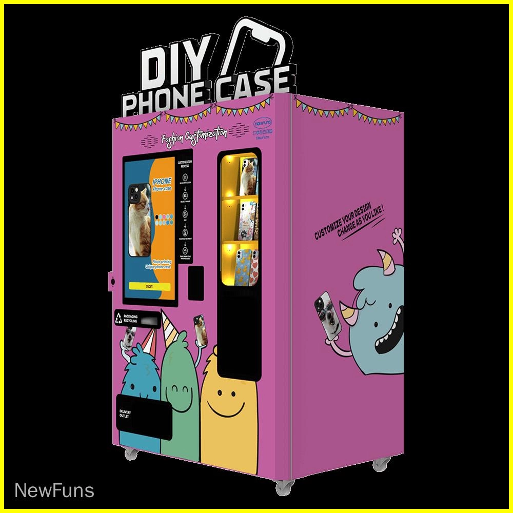 NewFuns - Máquina expendedora de impresión de fundas para teléfonos NewFuns - Máquina expendedora de impresión de fundas para teléfonos