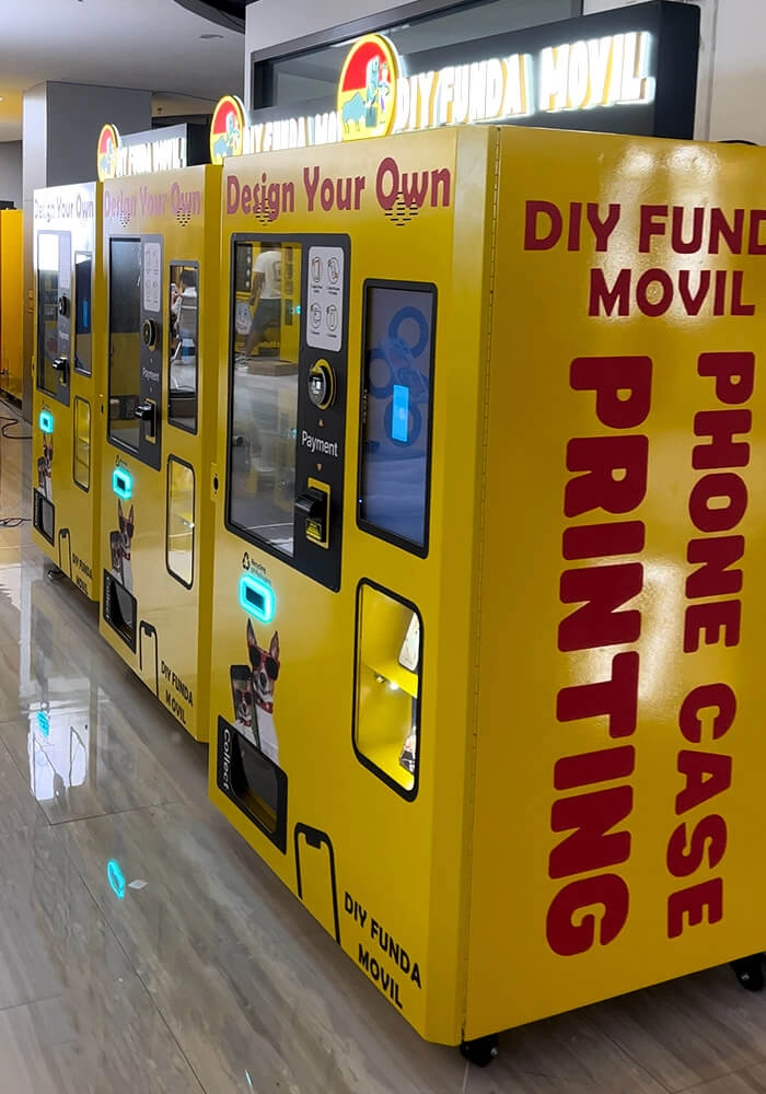 Phone Case Printing Vending Machine Spain