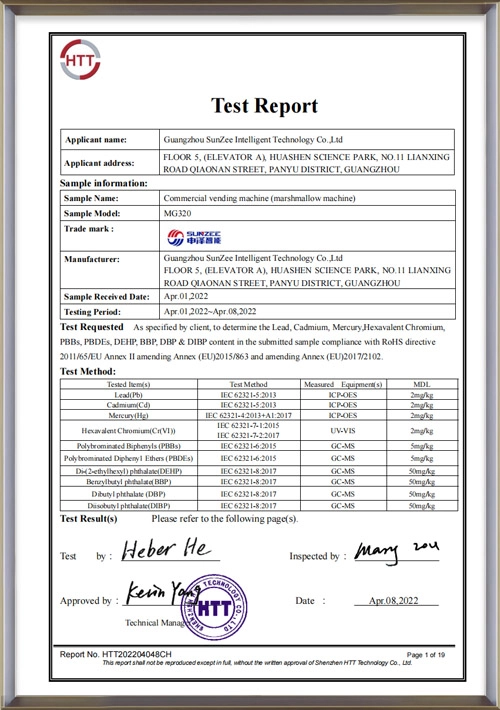 ROHS Report