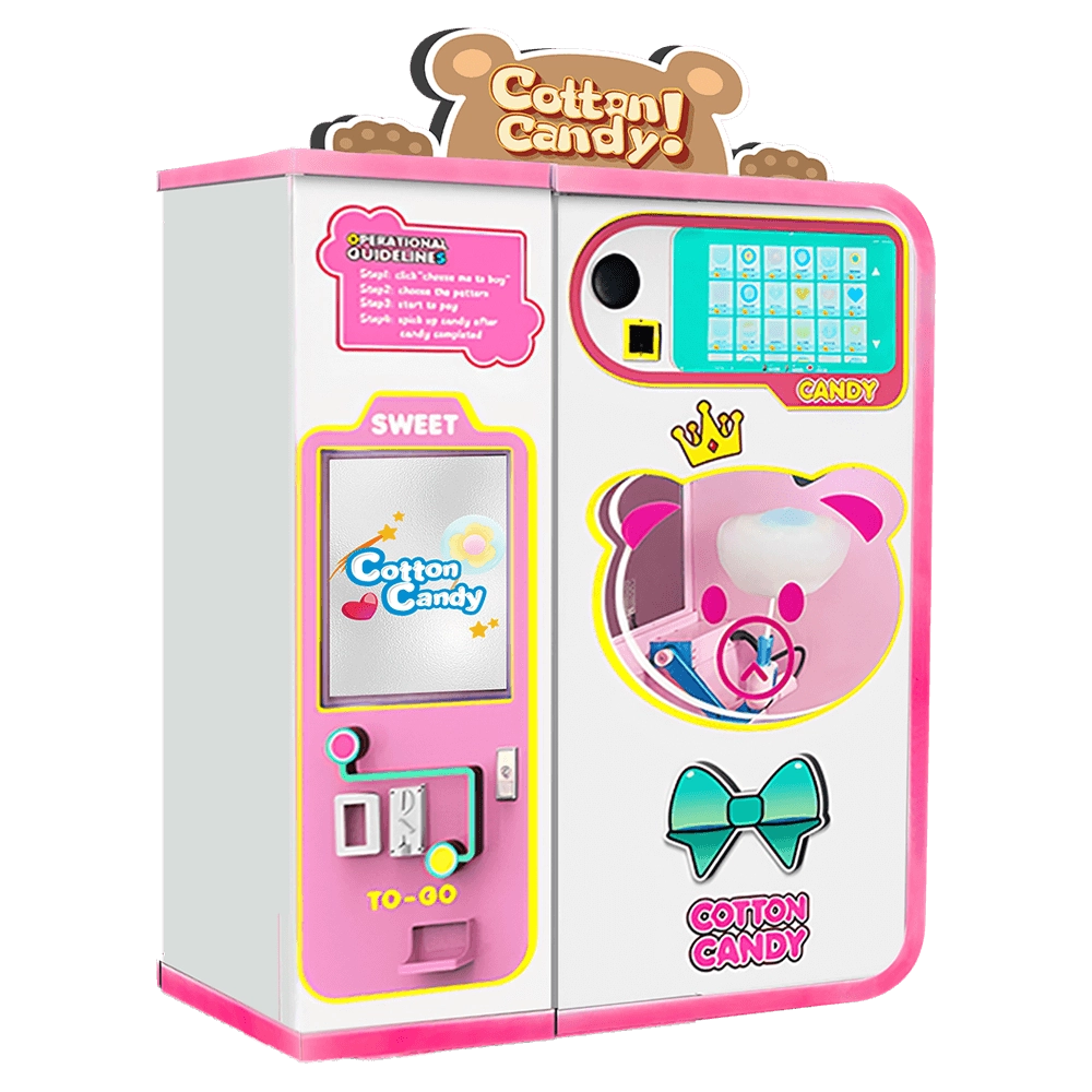 NewFuns - vending machine cotton candy