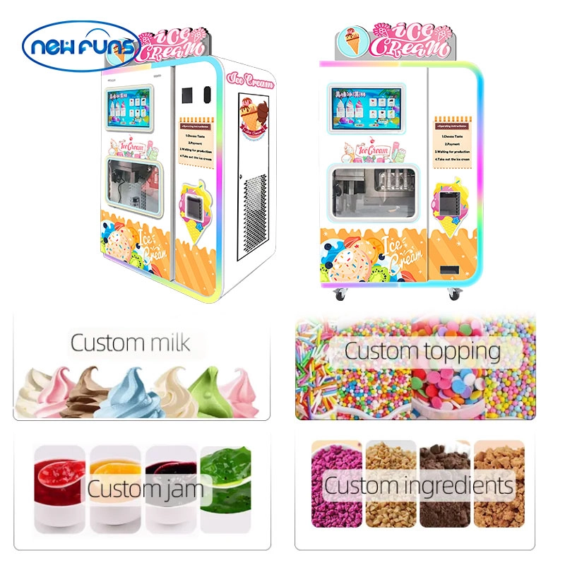 NewFuns - vending machine for ice cream