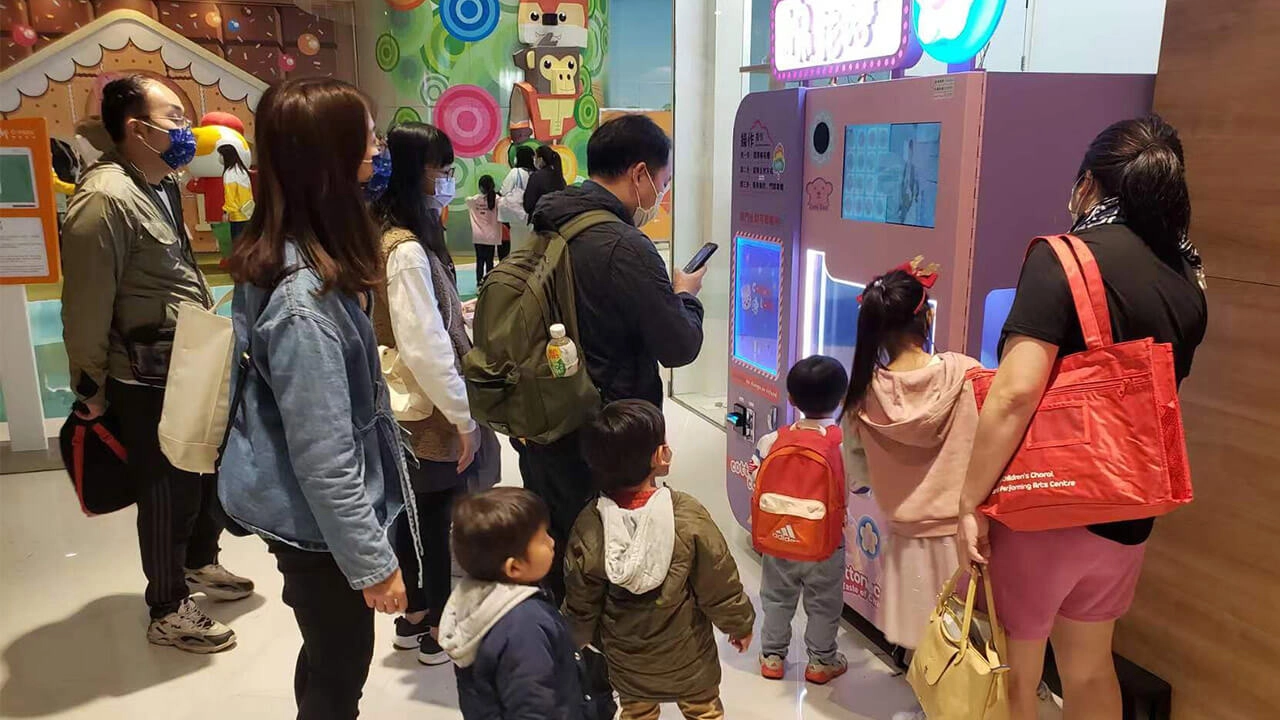NewFuns - Chine NewFuns - distributeur automatique de barbe à papa