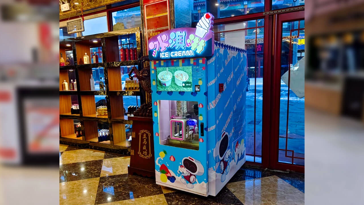 NewFuns - distributeur automatique de glaces