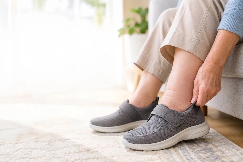 How to Choose Senior Footwear for Swollen Feet