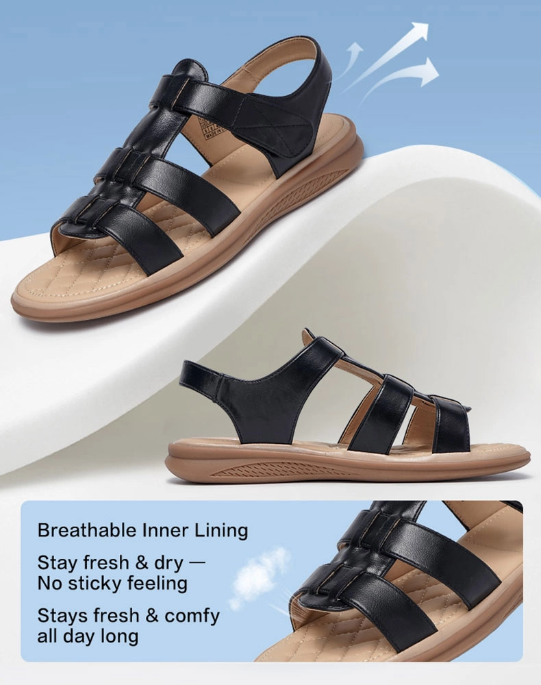 ZULIZ breathable vamp summer sandals