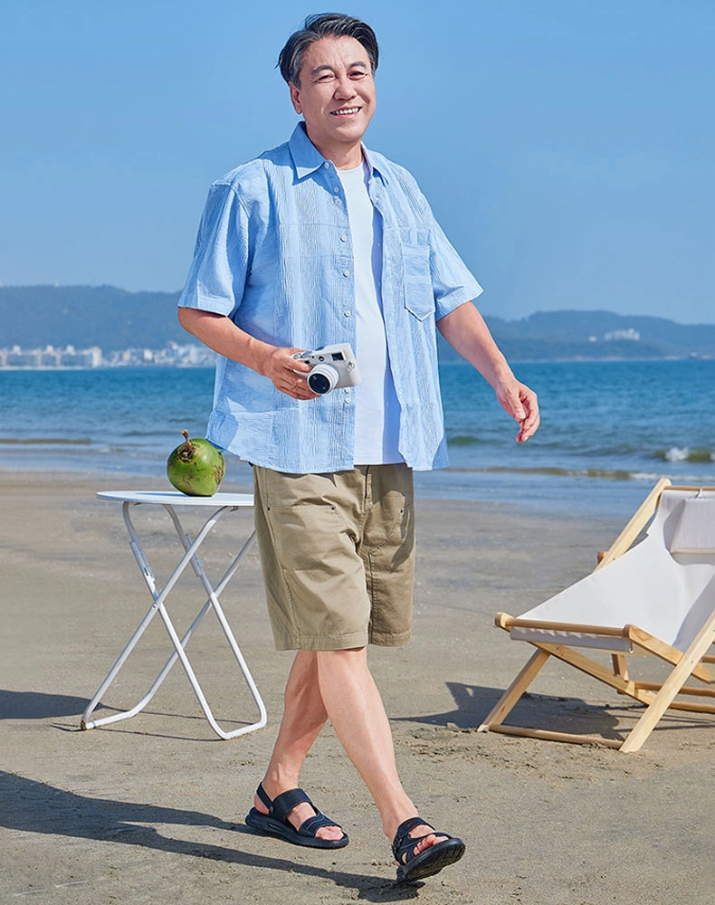 ZULIZ casual beach sandals for senior men
