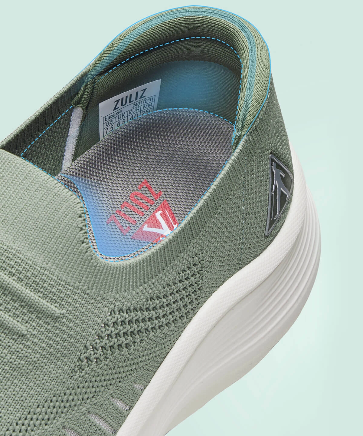 ZULIZ dad shoes cushioned heel
