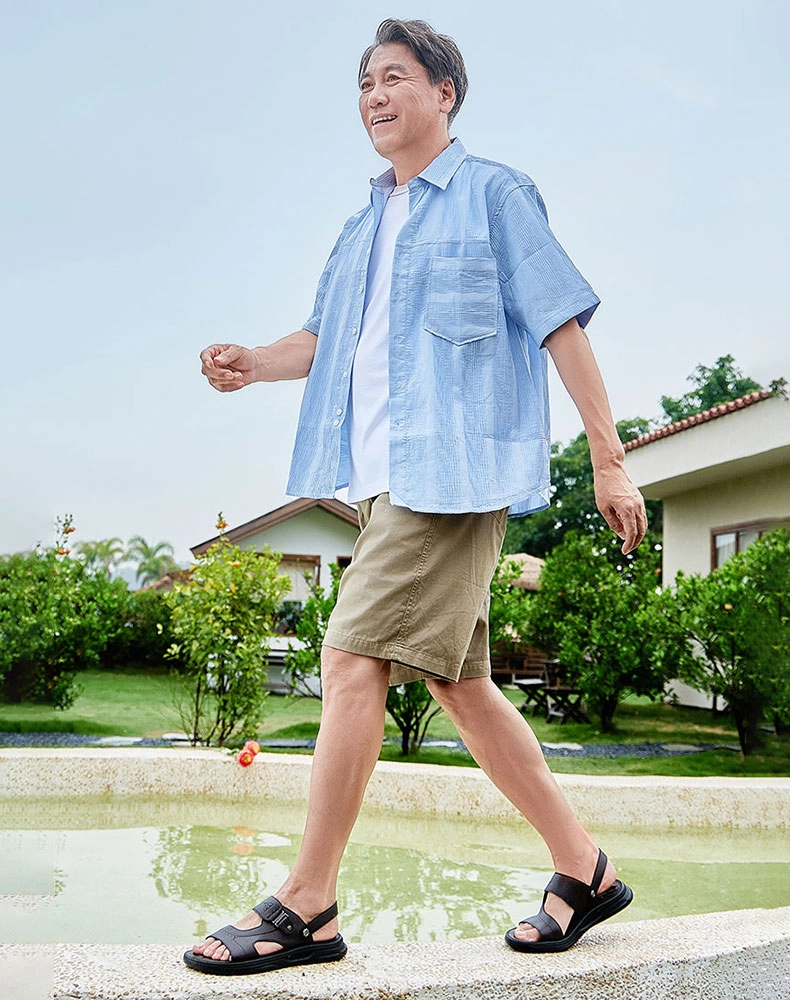 ZULIZ summer beach sandals for seniors