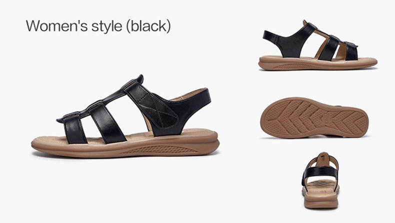 ZULIZ soft summer sandals detail view