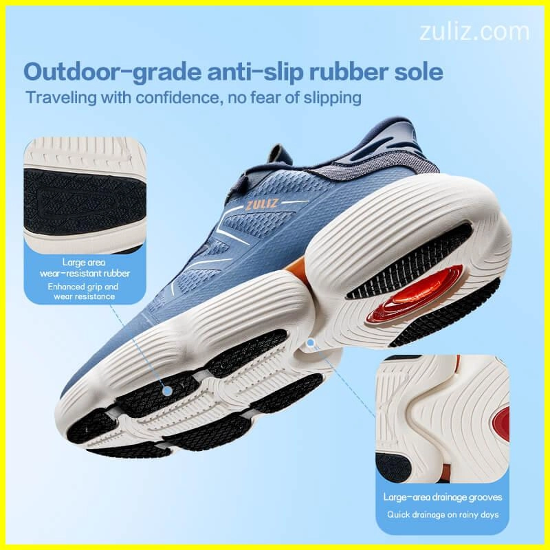 ZULIZ travelling shoes sole detail