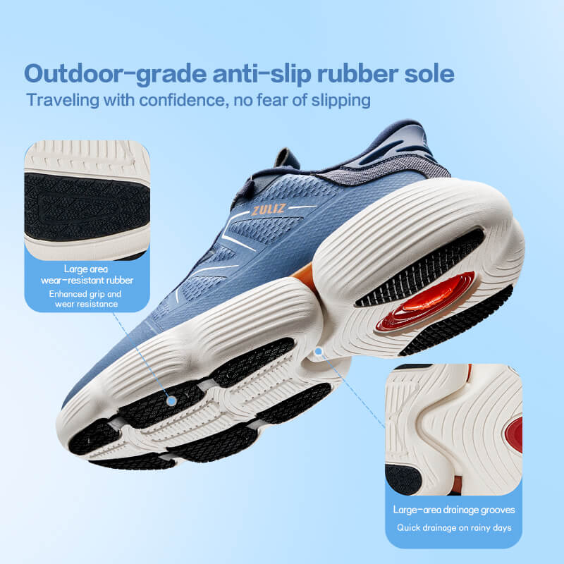 ZULIZ travelling shoes sole detail