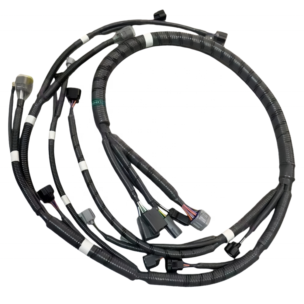 1-82641351-6 1826413516 Hitachi ZX330-3 ZX350-3 4HK1 6HK1 Engine Wire Harness For Bulldozer Loader Excavator  (1)
