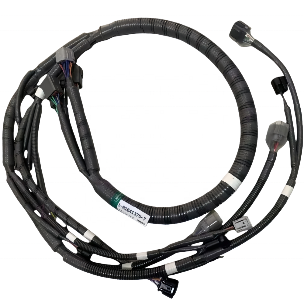 1-82641351-6 1826413516 Hitachi ZX330-3 ZX350-3 4HK1 6HK1 Engine Wire Harness For Bulldozer Loader Excavator  (2)