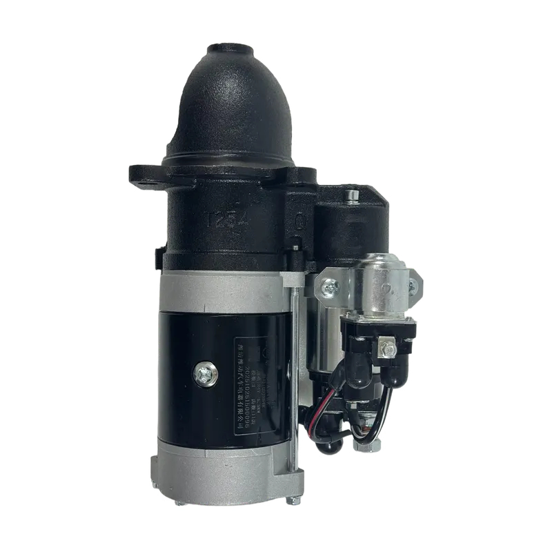 24V 11T 5.5KW Car Starter for YC4108 Vheel Backhoe  WBH-202H Starter Motor QDJ254R (1)
