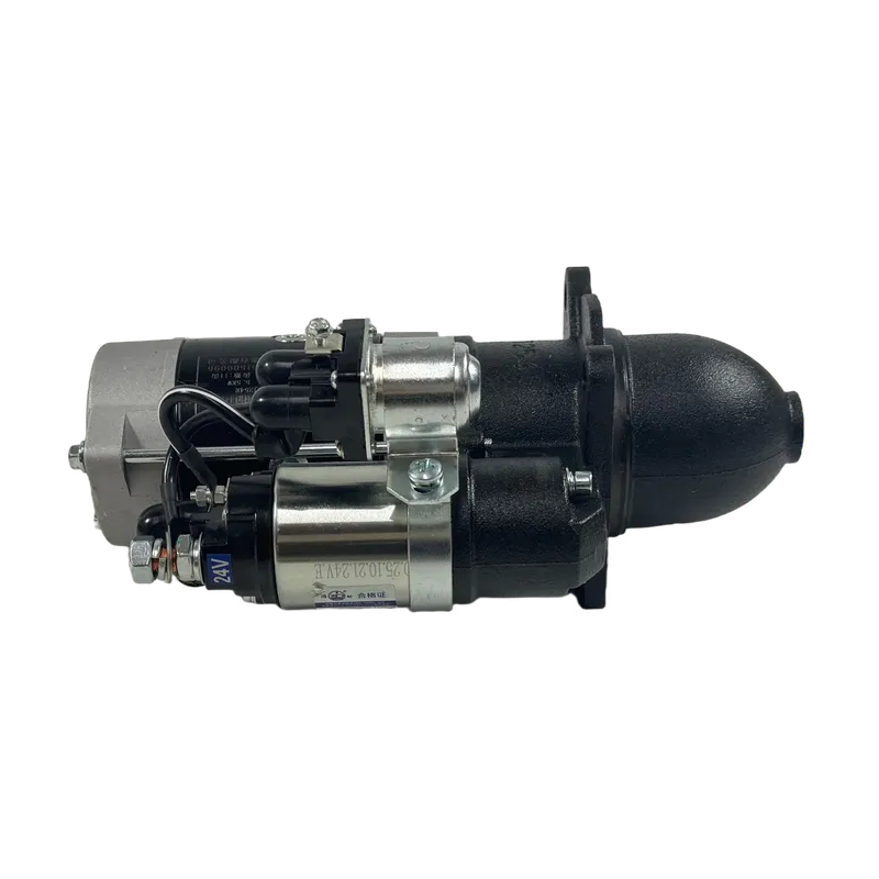 24V 11T 5.5KW Car Starter for YC4108 Vheel Backhoe  WBH-202H Starter Motor QDJ254R (4)