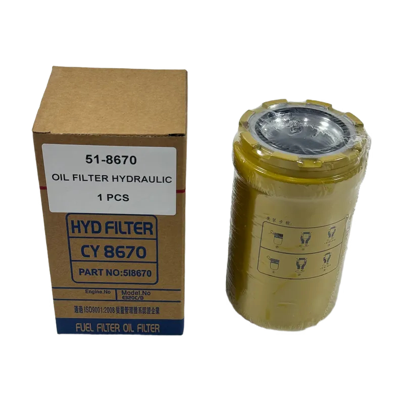 51-8670 Hydraulic Filter Applicable to HF35519 518670 2897836 518670X 1588987 Compatible with Caterpillar 352FVG 325CL (2)