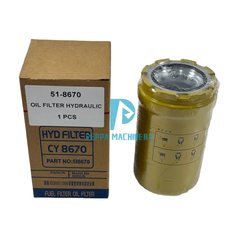51-8670 Hydraulic Filter Applicable to HF35519 518670 2897836 518670X 1588987 Compatible with Caterpillar 352FVG 325CL (2) 51-8670 Hydraulic Filter Applicable to HF35519 518670 2897836 518670X 1588987 Compatible with Caterpillar 352FVG 325CL (2)