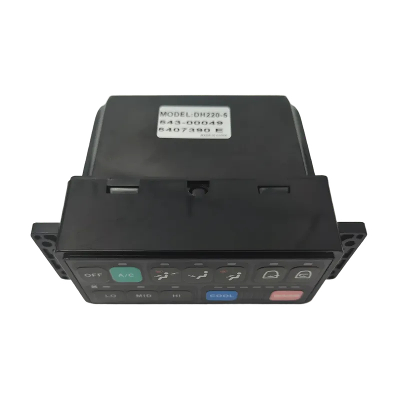 Air Conditioner Control Panel 543-00049 for Daewoo Doosan Excavator DH130-5 DH140-5 DH150-5 (3)