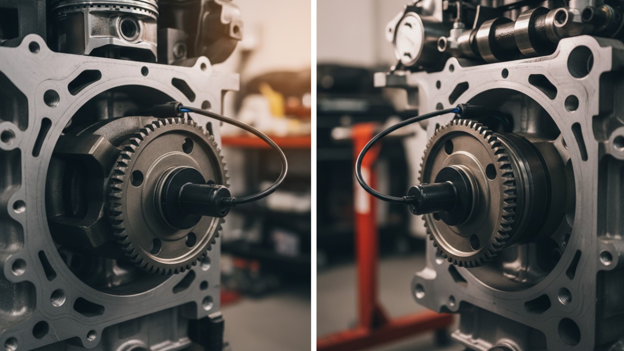crankshaft vs camshaft position sensor symptoms