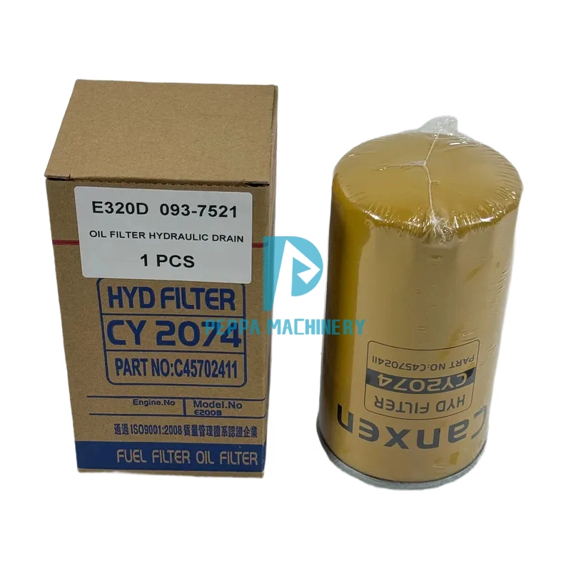 E120B E200B E300B Excavator Oil Filter Element 0937521 093-7521 KS2074 P551348 (2) E120B E200B E300B Excavator Oil Filter Element 0937521 093-7521 KS2074 P551348 (2)