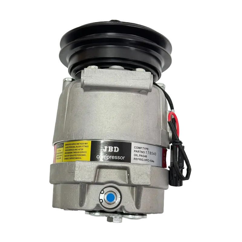 Excavator 24V Air Conditioner Compressor New 11N6-90040 715618 11N6-91040 11N8-92040 11Q6-90040 R220-9 for 320LC-9 Excavator 12V (2)
