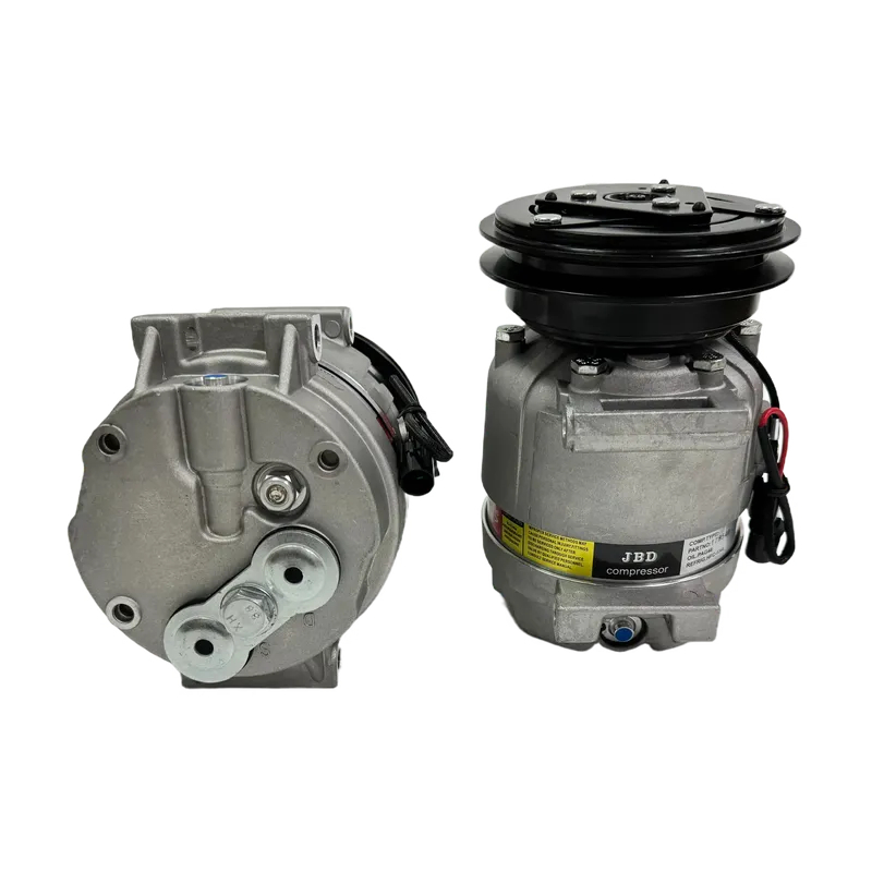 Excavator 24V Air Conditioner Compressor New 11N6-90040 715618 11N6-91040 11N8-92040 11Q6-90040 R220-9 for 320LC-9 Excavator 12V (4)