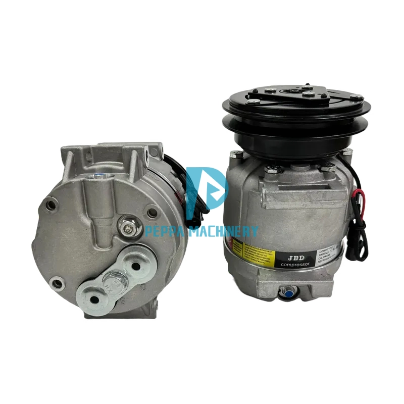 Excavator 24V Air Conditioner Compressor New 11N6-90040 715618 11N6-91040 11N8-92040 11Q6-90040 R220-9 for 320LC-9 Excavator 12V (4) Excavator 24V Air Conditioner Compressor New 11N6-90040 715618 11N6-91040 11N8-92040 11Q6-90040 R220-9 for 320LC-9 Excavator 12V (4)