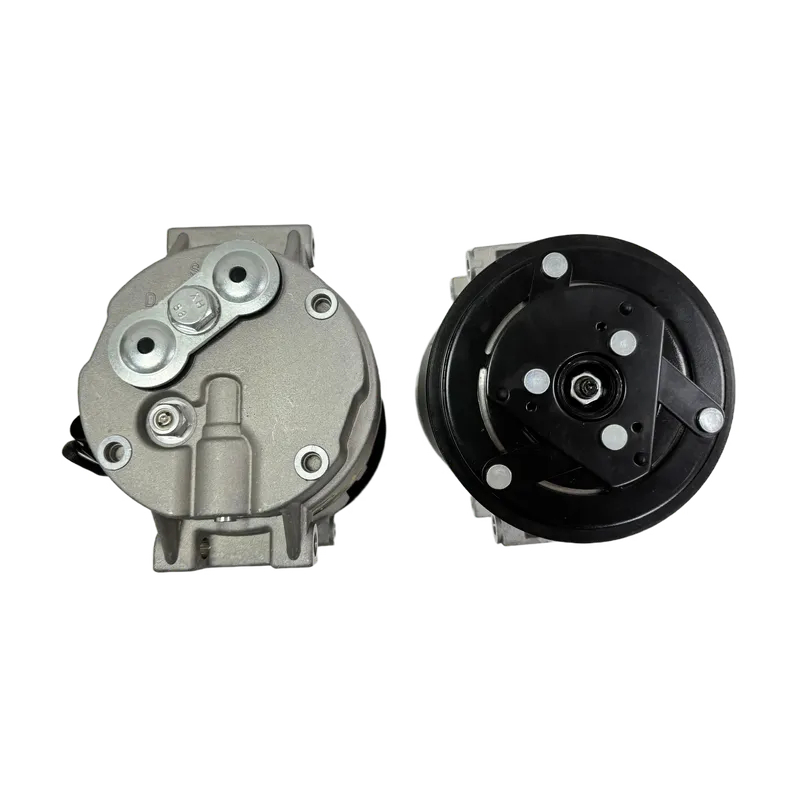 Excavator 24V Air Conditioner Compressor New 11N6-90040 715618 11N6-91040 11N8-92040 11Q6-90040 R220-9 for 320LC-9 Excavator 12V (5)