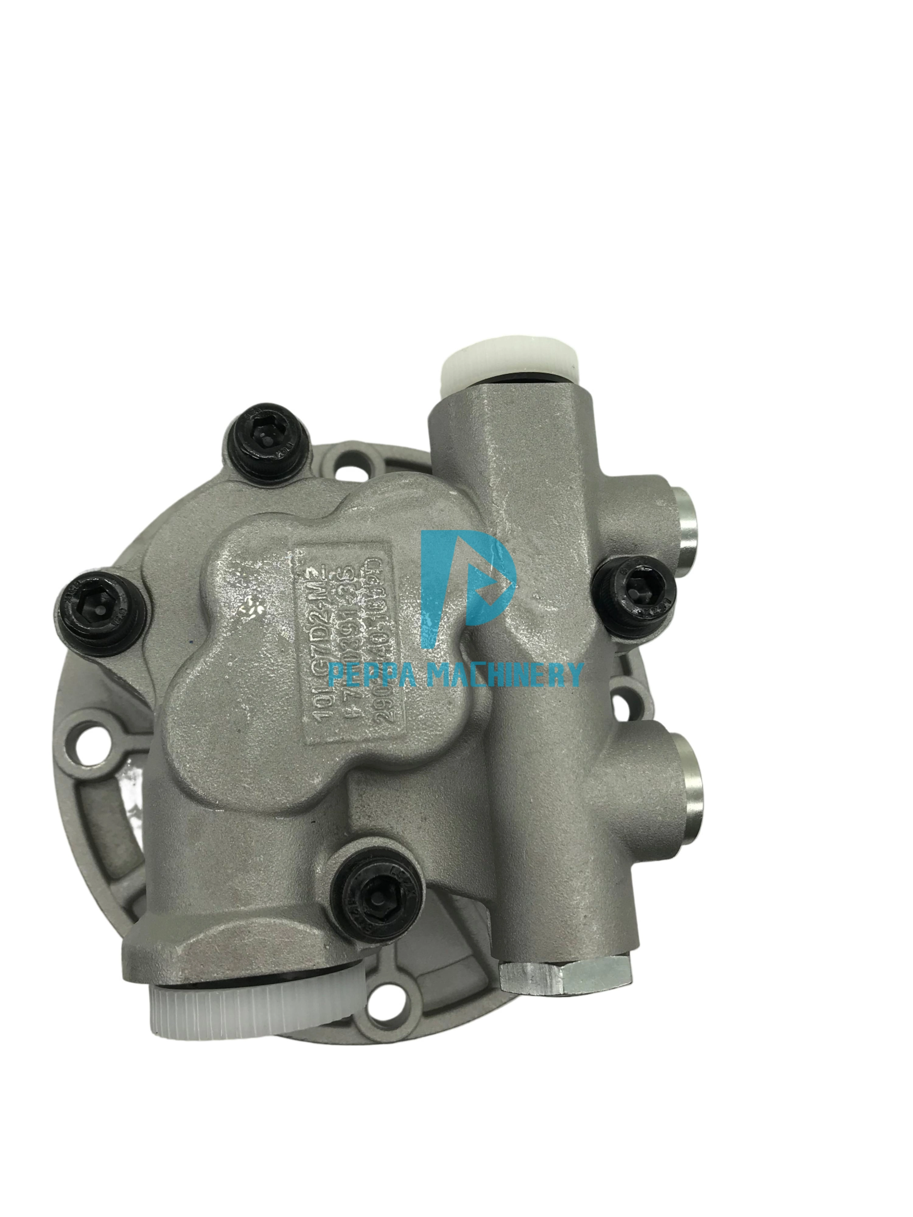 Excavator Accessories SK200-10 SK210-10 SK250-10 Hydraulic Pump K7V125 Pilot Gear Pump LQ10V00036F1 (3) Excavator Accessories SK200-10 SK210-10 SK250-10 Hydraulic Pump K7V125 Pilot Gear Pump LQ10V00036F1 (3)