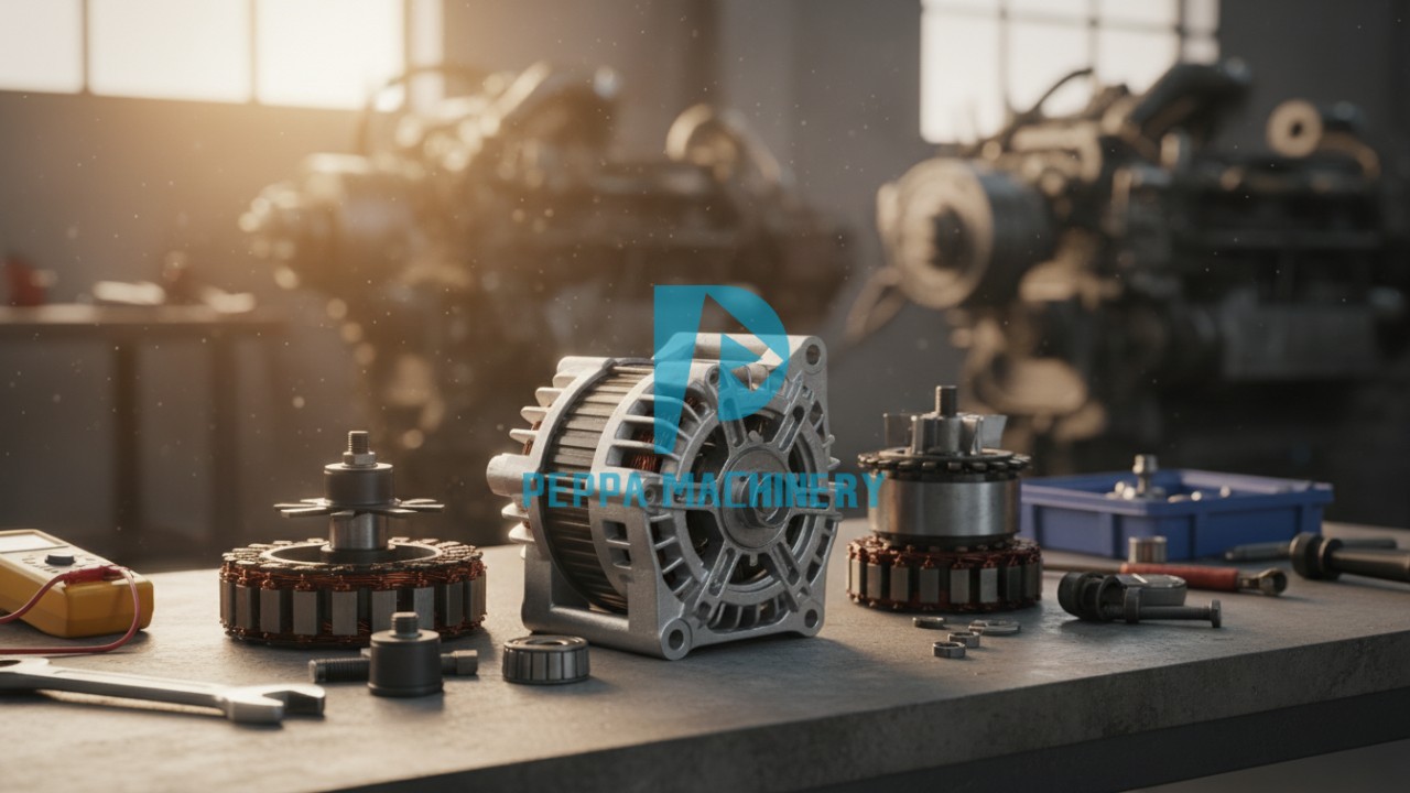 excavator alternator