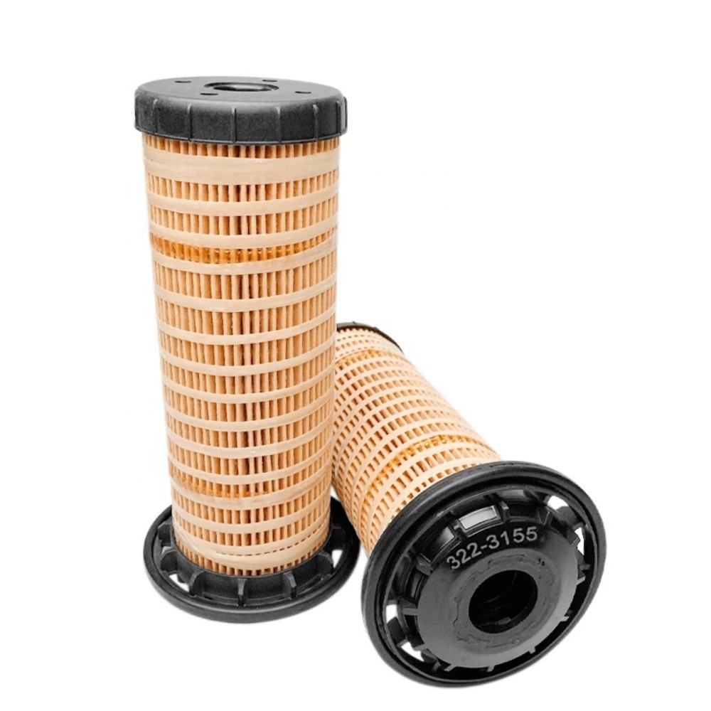 Fuel Filter for Caterpillar E326D2, E324D2 & E320D Excavators  Direct Replacement for Engine Part #322-3155 (3223156)