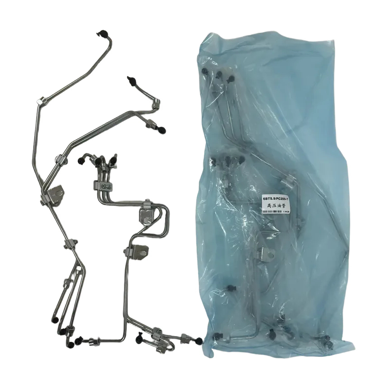 Genuine PC200-7 PC220-7 6BT5.9 High-Pressure Oil Pipe (1)