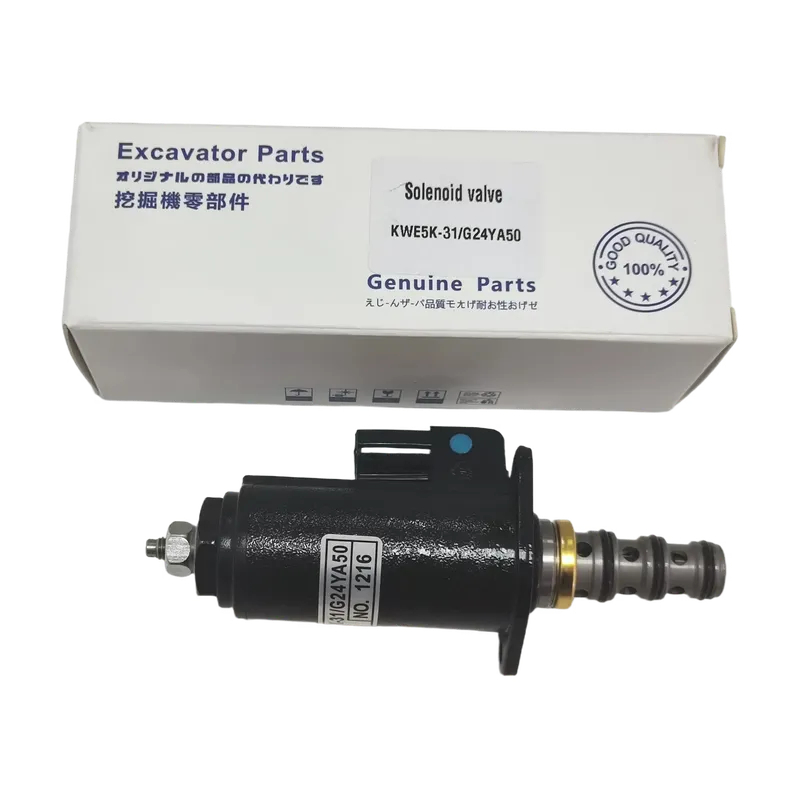 High Quality YN35V00047F1-YN35V00059F1 Hydraulic Solenoid Valve for Construction Machinery Perfect Replacement Part (1)