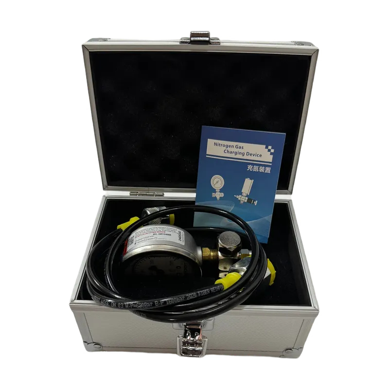 Hydraulic Breaker Hammer with Nitrogen for Test Gauge Nitrogen Gas Charging Kits for Construction Machinery Parts (1)