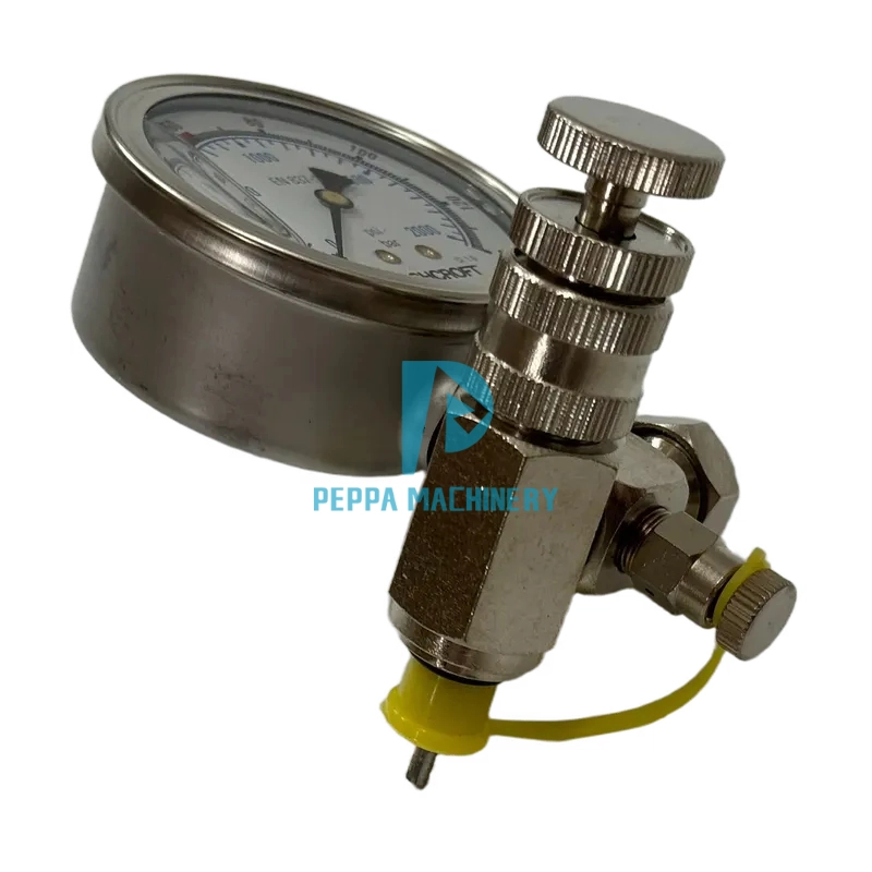 Hydraulic Breaker Hammer with Nitrogen for Test Gauge Nitrogen Gas Charging Kits for Construction Machinery Parts (7) Hydraulic Breaker Hammer with Nitrogen for Test Gauge Nitrogen Gas Charging Kits for Construction Machinery Parts (7)