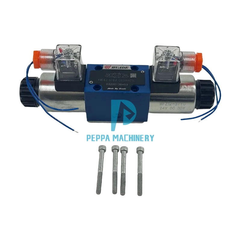 Hydraulic Directional Control Valve Types 4WE Series Solenoid Valve 24 Volt 4WE6J-61BCG24N9Z5L (4) Hydraulic Directional Control Valve Types 4WE Series Solenoid Valve 24 Volt 4WE6J-61BCG24N9Z5L (4)