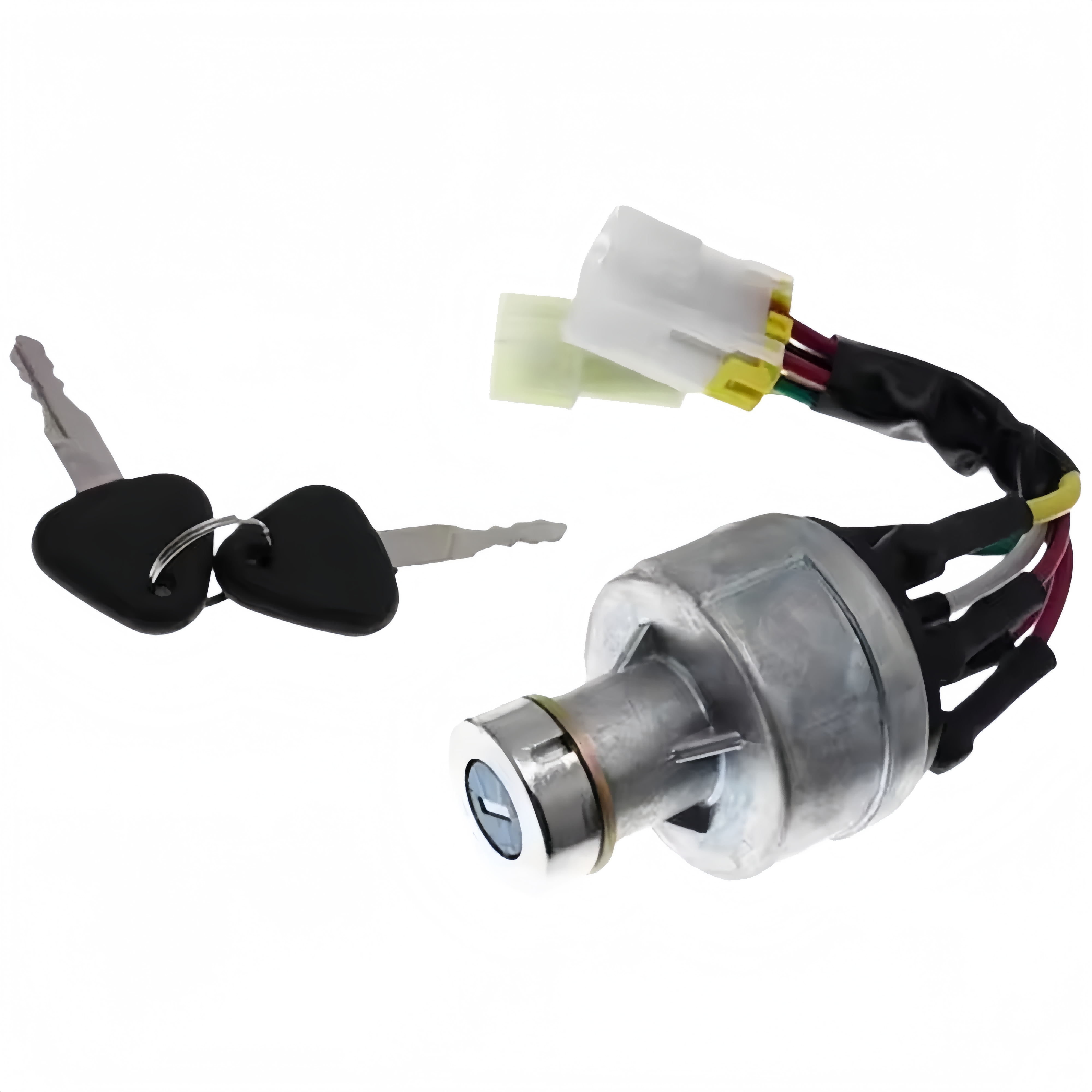 Ignition Lock & Switch Assembly for Volvo EC210B, EC240B, EC290B Excavators  Direct Replacement for OEM Part #14526158 (VOE14526158) (2)