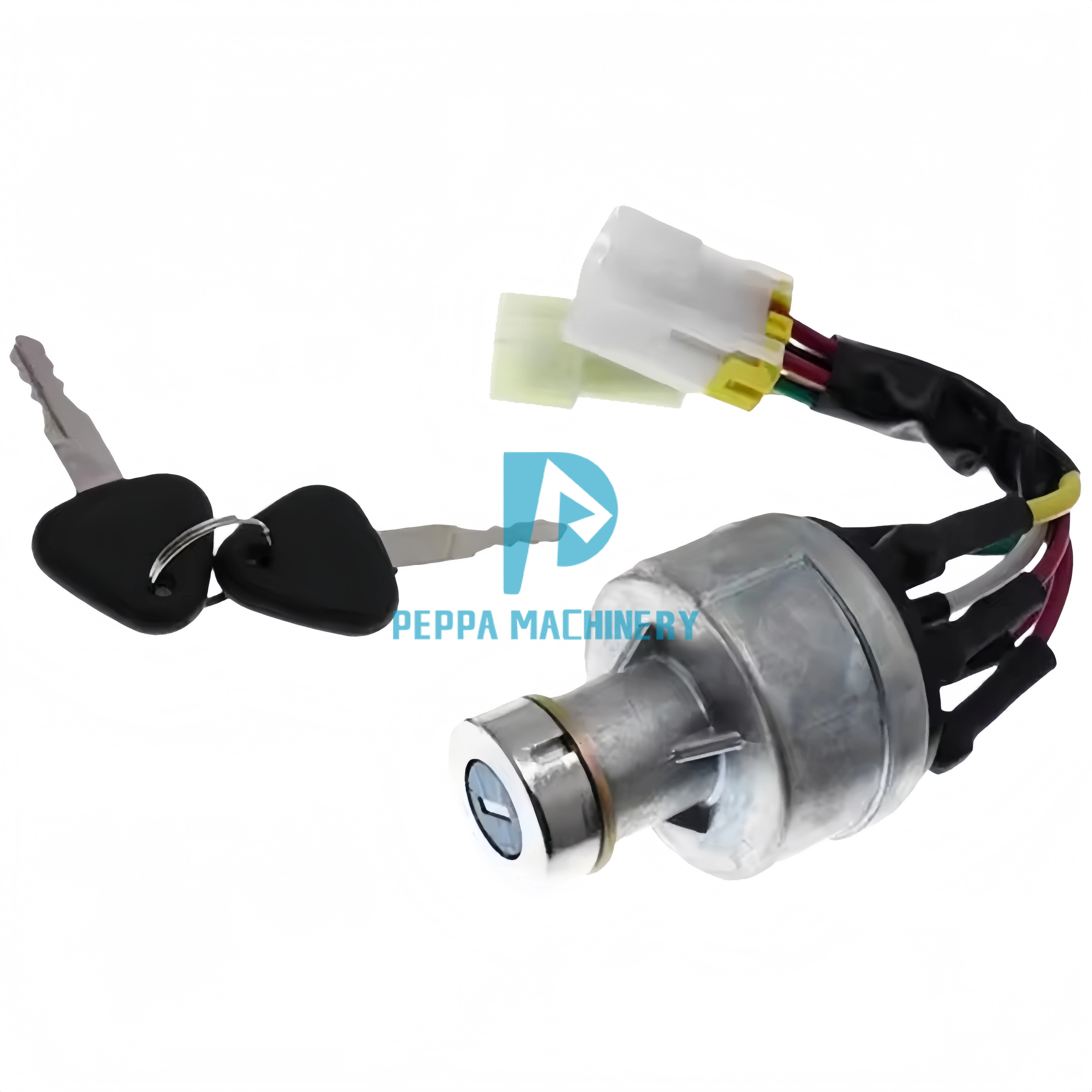 Ignition Lock & Switch Assembly for Volvo EC210B, EC240B, EC290B Excavators Direct Replacement for OEM Part #14526158 (VOE14526158) (2) Ignition Lock & Switch Assembly for Volvo EC210B, EC240B, EC290B Excavators Direct Replacement for OEM Part #14526158 (VOE14526158) (2)
