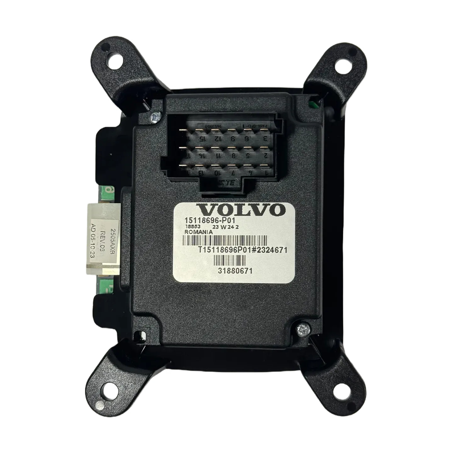 L105 L110 L120 L150 L180 L220F L220 L350 L45 L50 L60 L70 L90 Wheel Loader Parts Switch Panel Keyboard 15119187 (3)